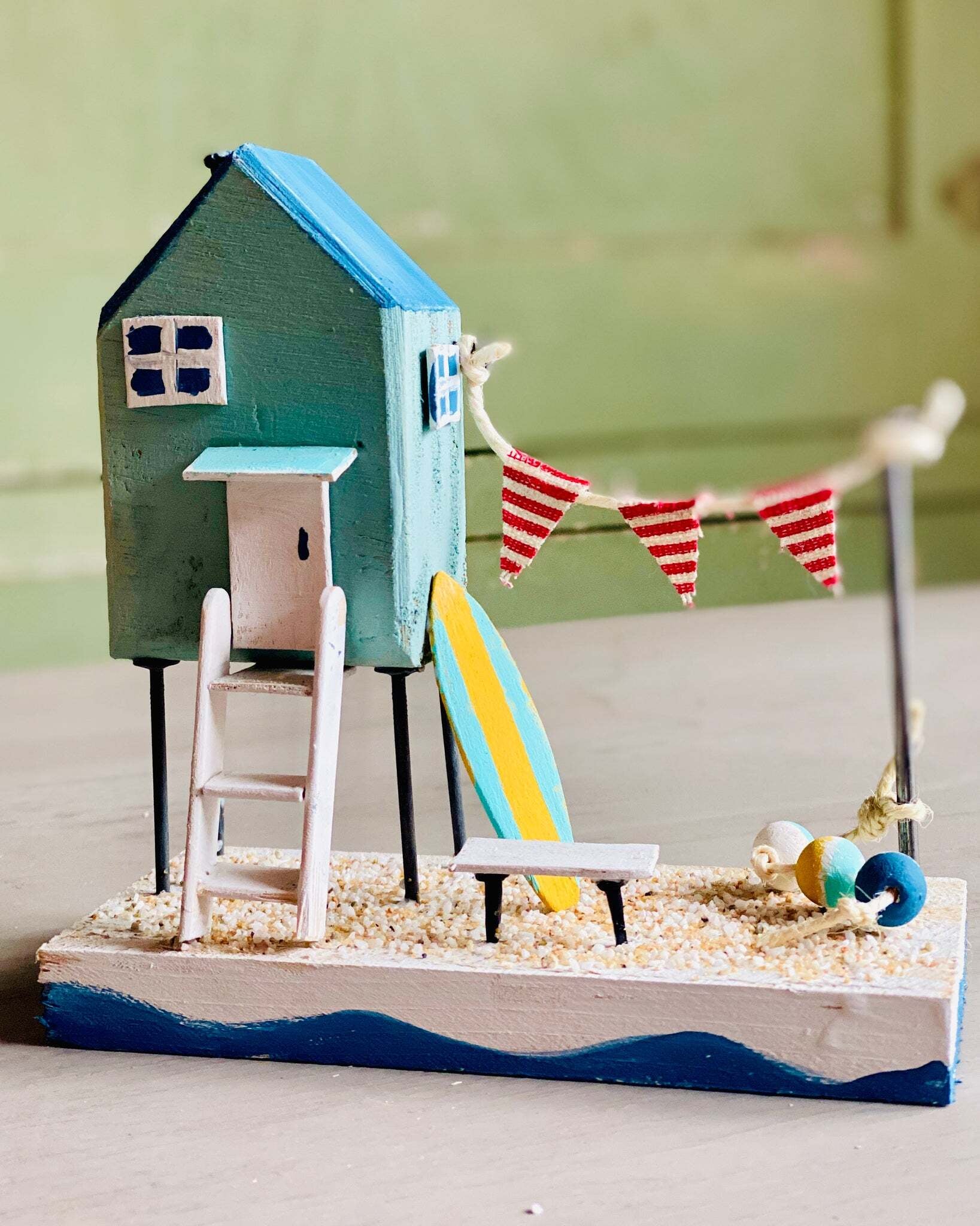 Miniature beach discount house kit